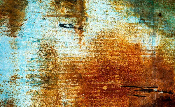 Текстура Фона Ржавый Металл Старая Краска — стоковое фото