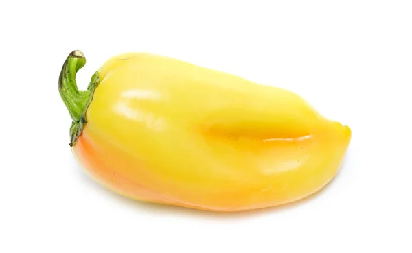 Bell Pepper Vit Bakgrund — Stockfoto