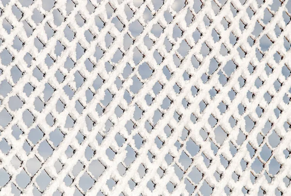 Gitternetz Schnee Winter Hintergrund — Stockfoto
