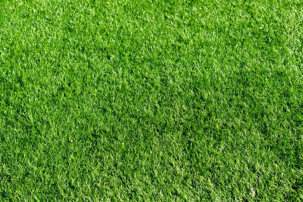 Grüner Kunstrasen Rasen Hintergrund Für Sport — Stockfoto