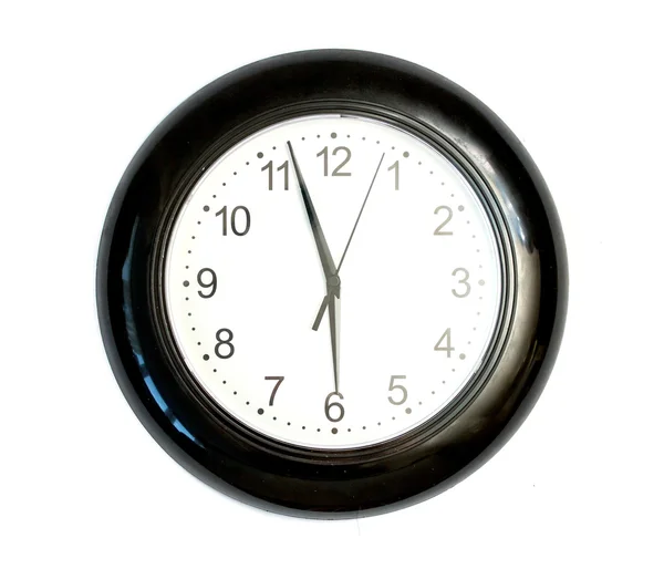 Black clock — Stock Photo, Image