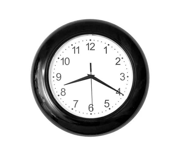 Black clock — Stock Photo, Image