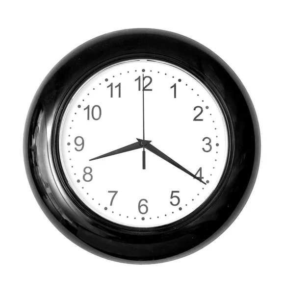 Black clock — Stock Photo, Image