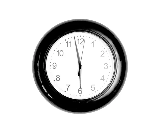 Black clock — Stock Photo, Image