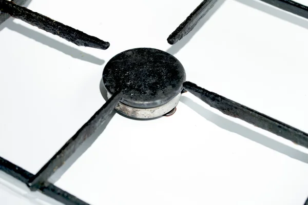 Gas burner closeup — Stock Photo, Image