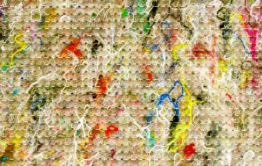 Kapitone kumaş doku iplik