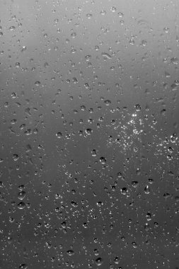 Waterdrops kabarcıklar camına