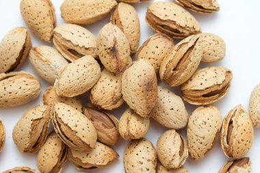 Bir beyaz badem meyve