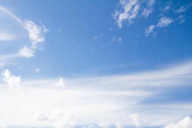 Mavi Gökyüzü Bulutları