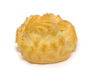 Bir beyaz choux pasta