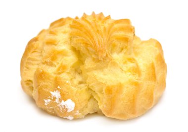 Bir beyaz choux pasta