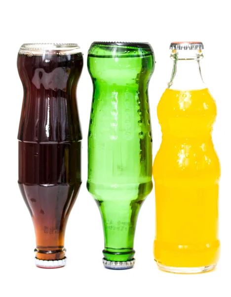 Botellas de soda aisladas — Foto de Stock