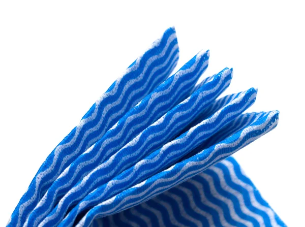 Servilleta de rayas azules — Foto de Stock
