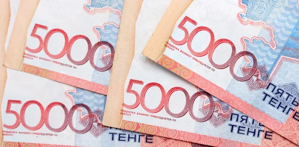 Kazakhstan 5000 tenge money — Stock Photo, Image