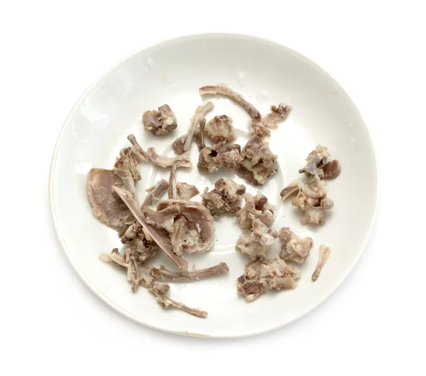 Bones from the chicken — Stock Photo, Image