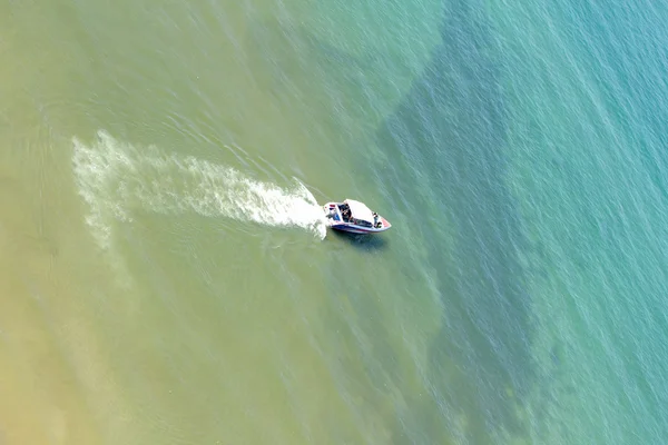 Boat on the sea, landscape — Stock Photo, Image