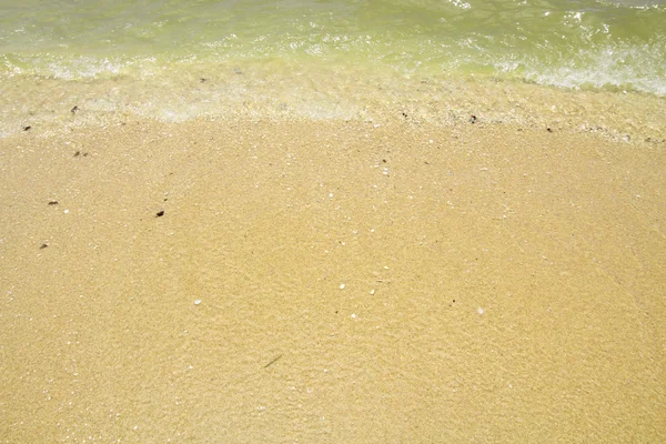 Onda do mar e areia — Fotografia de Stock