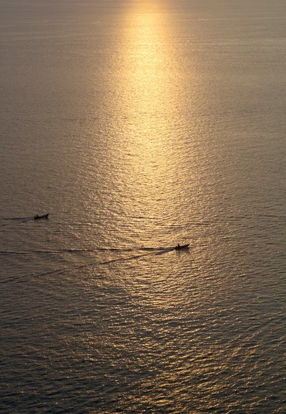 Boat on the open sea — Stock Photo, Image