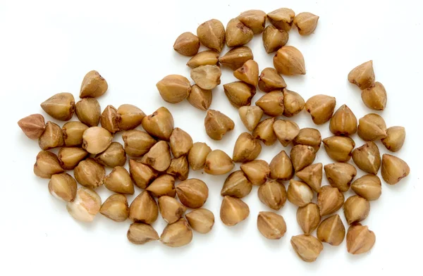 Buckwheat corns closeup — Stock Photo, Image