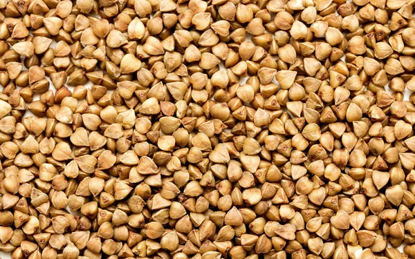 Buckwheat corns closeup — Stock Photo, Image