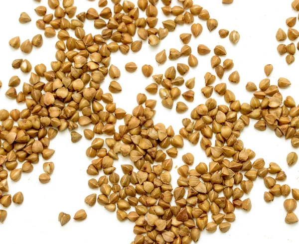 Buckwheat corns closeup — Stock Photo, Image
