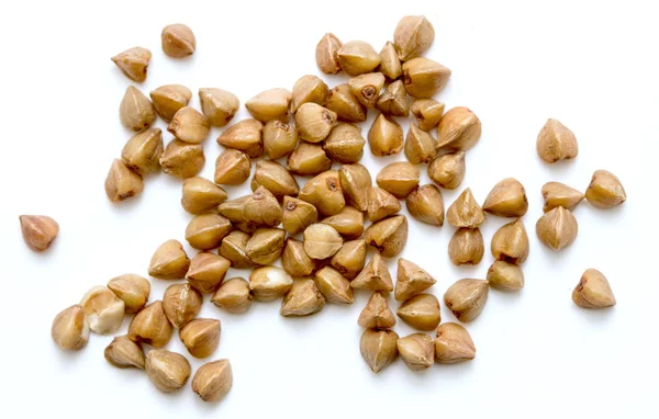 Grani di grano saraceno primo piano — Foto Stock