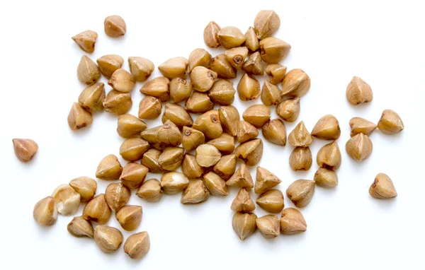 Buckwheat corns closeup — Stock Photo, Image