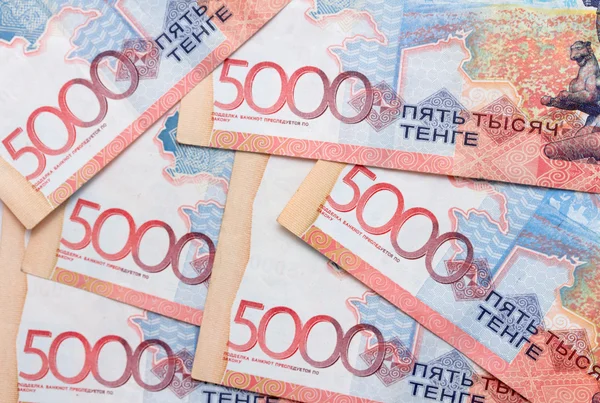 5000 Kazachstán tenge peníze Stock Snímky