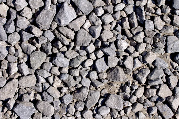 Gray gravel background — Stock Photo, Image