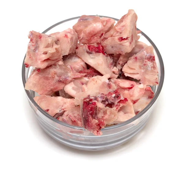 Chicken in a glass dish — Stock Photo, Image