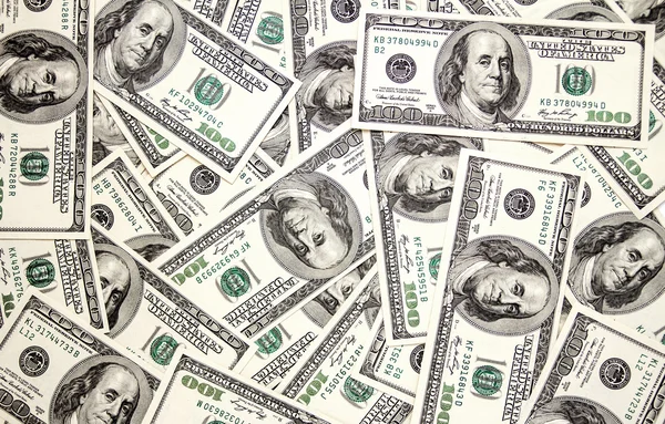 本杰明 · 富兰克林 100 美元的钞票 — 图库照片