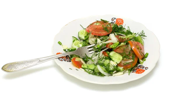 Frischer Gemüsesalat — Stockfoto