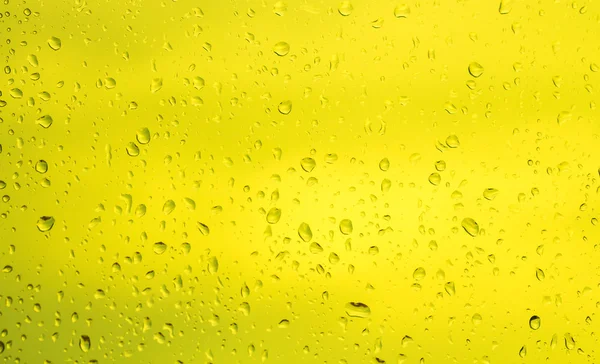 黄色水滴 — 图库照片