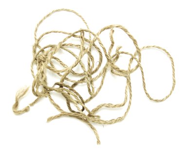 Rope loop isolated clipart