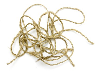 Rope loop isolated clipart