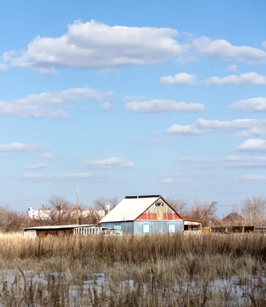 Maison privée dans le village — Photo