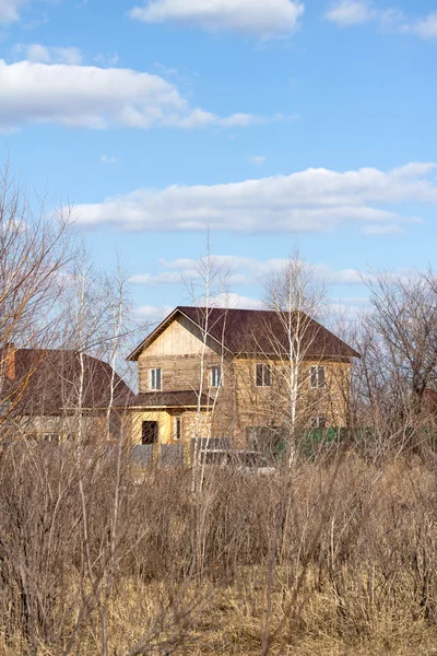 Private house in the village — Stock Photo, Image