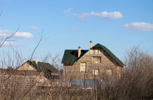 Private house in the village — Stock Photo, Image