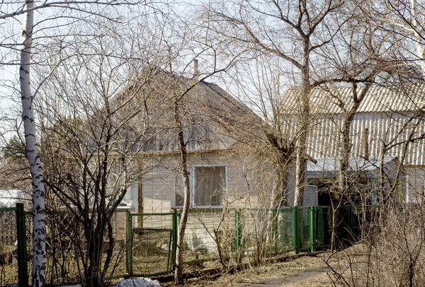 Private house in the village — Stock Photo, Image