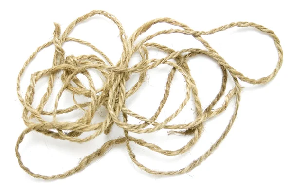 Rope loop isolated — Stock Photo, Image