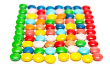 Vitaminler ile renkli kapsül