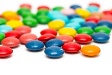Vitaminler ile renkli kapsül
