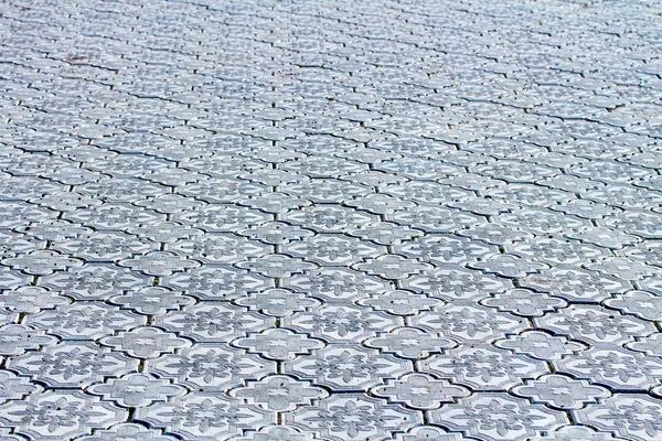 Patterned paving tiles — Stock Photo, Image