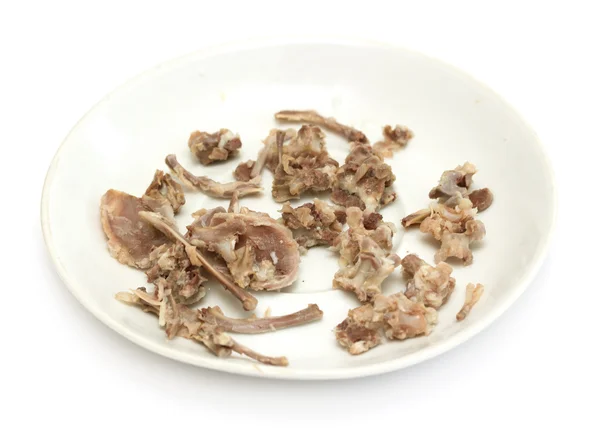 Bones from the chicken — Stock Photo, Image