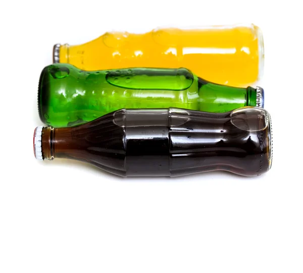 Botellas de soda aisladas — Foto de Stock