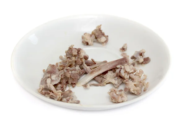 Bones from the chicken — Stock Photo, Image