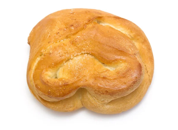 Leckeres Brötchen isoliert — Stockfoto