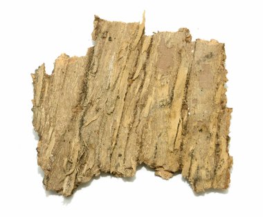 Saplama günlük kabuk ahşap doku ile