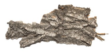 Saplama günlük kabuk ahşap doku ile