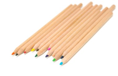 izole ahşap kalemler